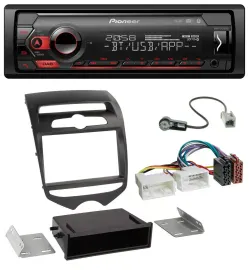 Pioneer MP3 USB DAB Bluetooth Autoradio für Hyundai ix20 (ab 10) man. Klima