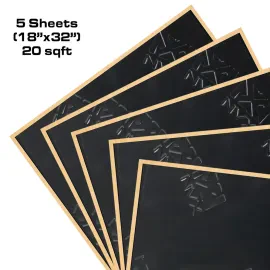 NVX SDBPRO20 20 Sq Ft Five 18" x 32" Sheets (4.5mm Thick)