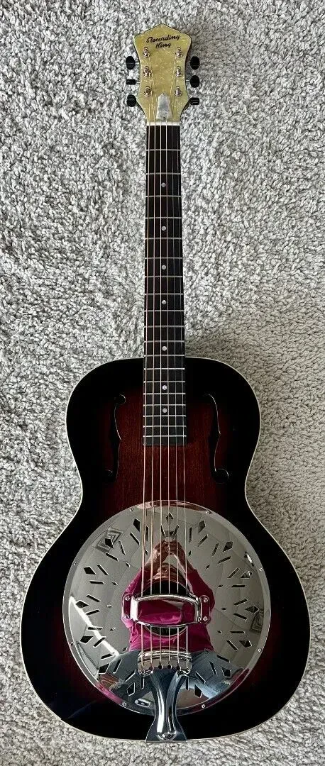 Б/У резонаторная гитара Recording King Rattlesnake RR-41-VS Sunburst (деревянный корпус)