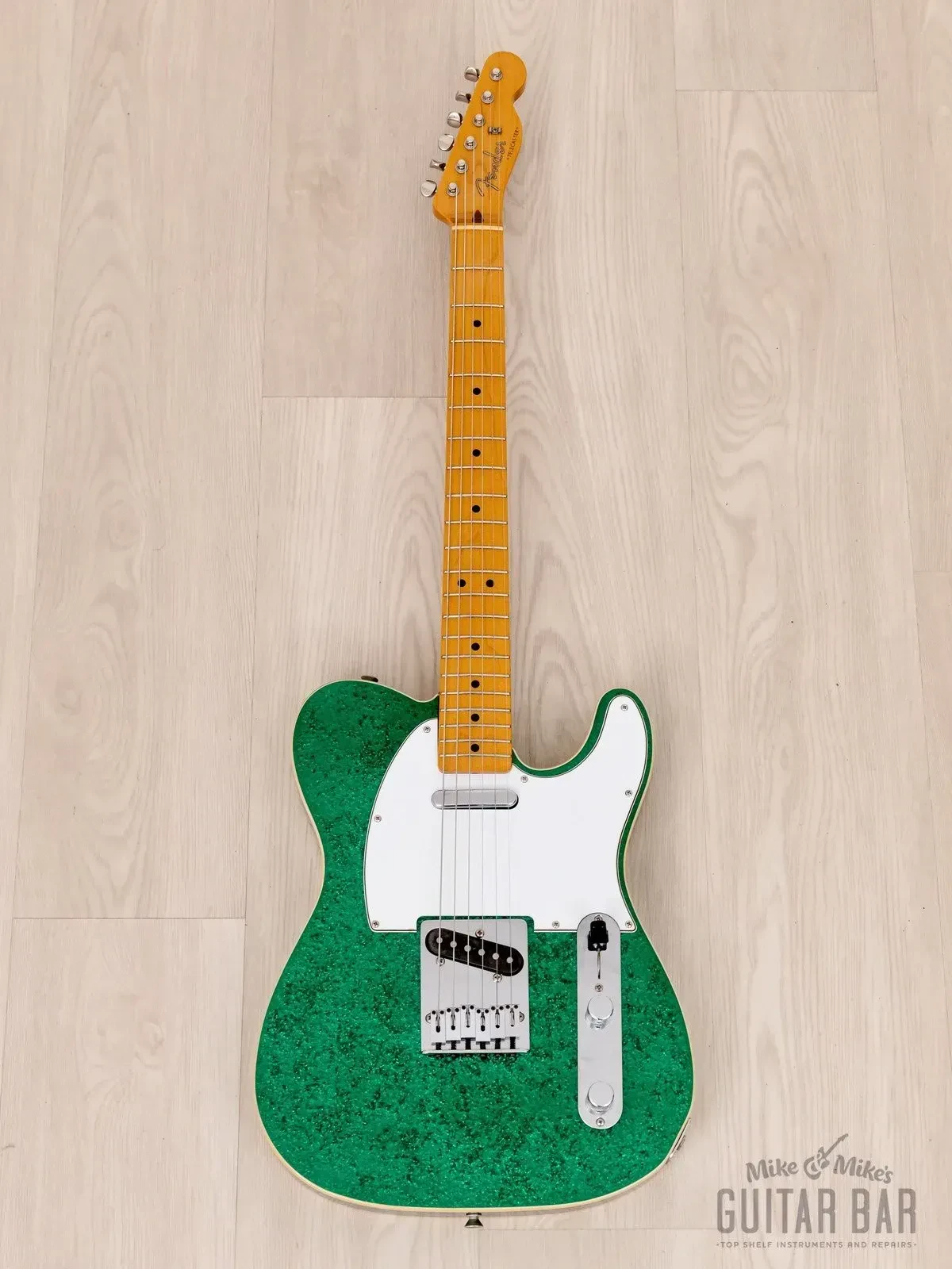 Электрогитара Fender Telecaster Custom TL52B SS Green Sparkle w/gigbag Japan 2013