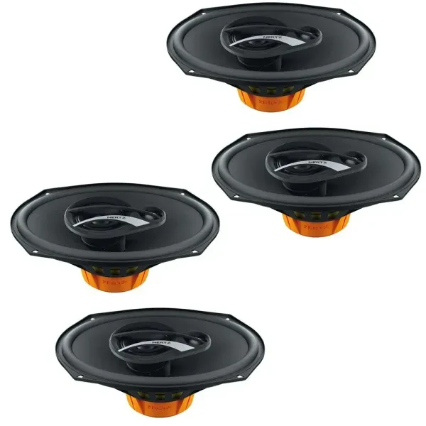 (2-Pairs) Hertz DCX690.3 | 360W RMS 6x9" Coaxial Speakers
