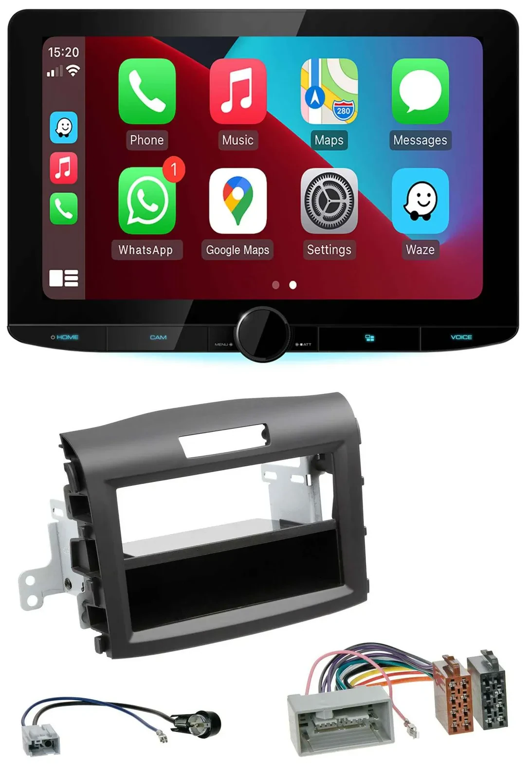 Kenwood MP3 USB DAB Bluetooth Autoradio für Honda CR-V (ab 2013)