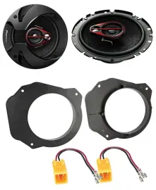 Pioneer 3-Wege 250Watt 16,5cm Lautsprecher für Fiat Scudo Peugeot Expert 07-16 F