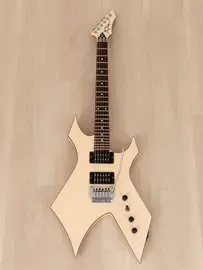 Электрогитара B.C.Rich Warlock Custom NJ Series HH White w/gigbag Japan 1987