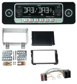 Автомагнитола для Kia Ceed 2009–2012 и proCeed 2011–2013 Dietz USB, DAB, MP3, Bluetooth