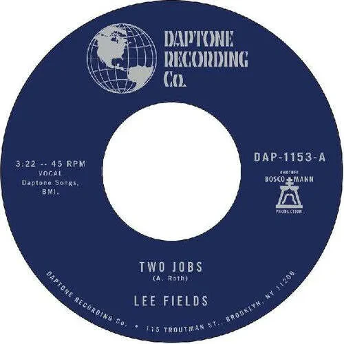 Виниловая пластинка Lee Fields – Two Jobs / Save Your Tears For Someone New Релиз 2024