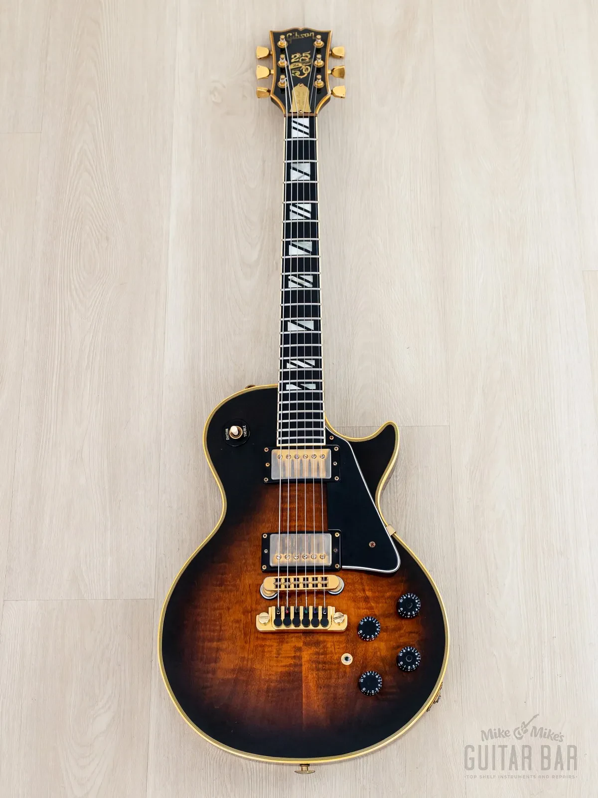 Электрогитара Gibson Les Paul Custom 25/50 Anniversary HH Tobacco Sunburst w/case USA 1979