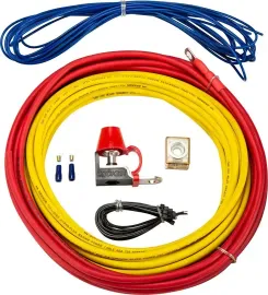 Kicker KMPK8 | 8 Gauge Marine Amplifier Wiring Kit