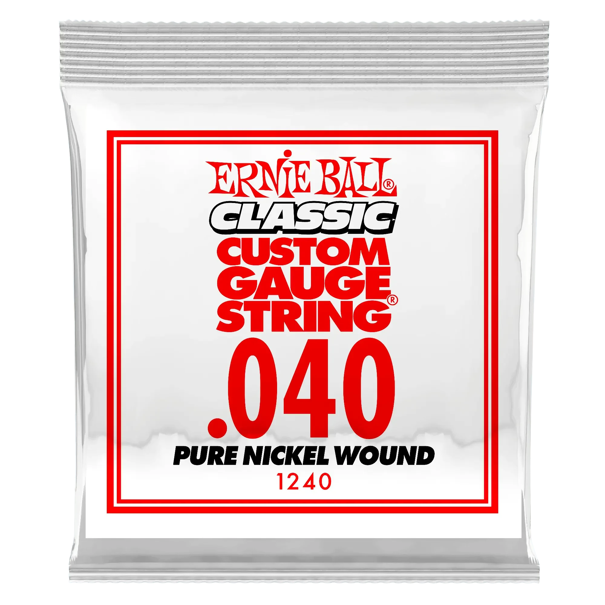 Струна для электрогитары Ernie Ball P01240, никель, калибр 40