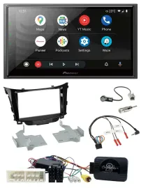 Автомагнитола для Hyundai i30 Pioneer 2DIN, DAB, Bluetooth, USB