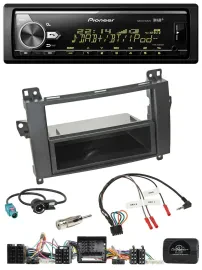Pioneer Bluetooth USB DAB Lenkrad Autoradio für Mercedes Vito Viano W639 Audio 5