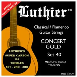 Струны для классической гитары Luthier LU-40SC