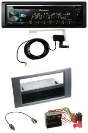 Pioneer MP3 AUX CD USB DAB Autoradio für Ford Fiesta Focus 04-08 anthrazit