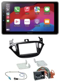 Автомагнитола Pioneer 2DIN, MP3, USB, DAB, Bluetooth для Opel Adam (с 2013), Corsa E (с 2015)