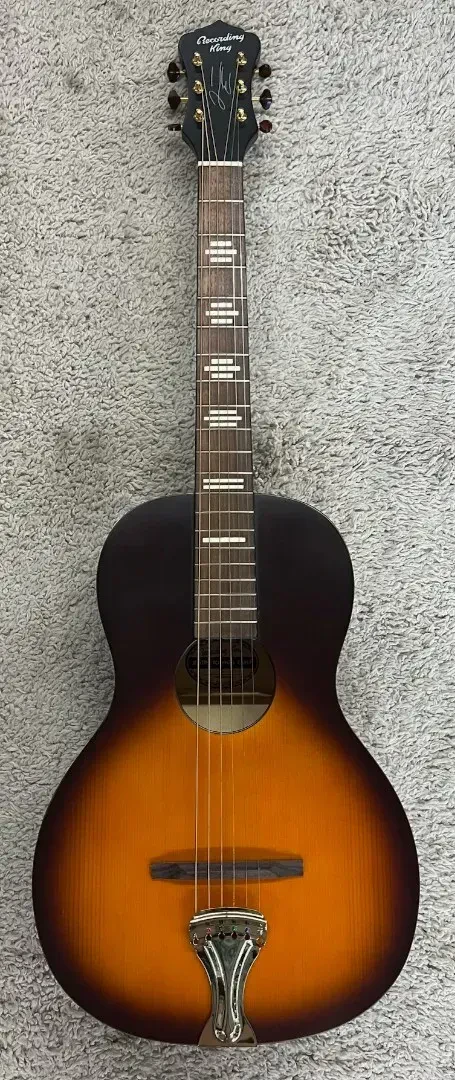 Акустическая гитара Recording King RPS-JTE-T Justin Townes Earle Single O Satin Tobacco Sunburst