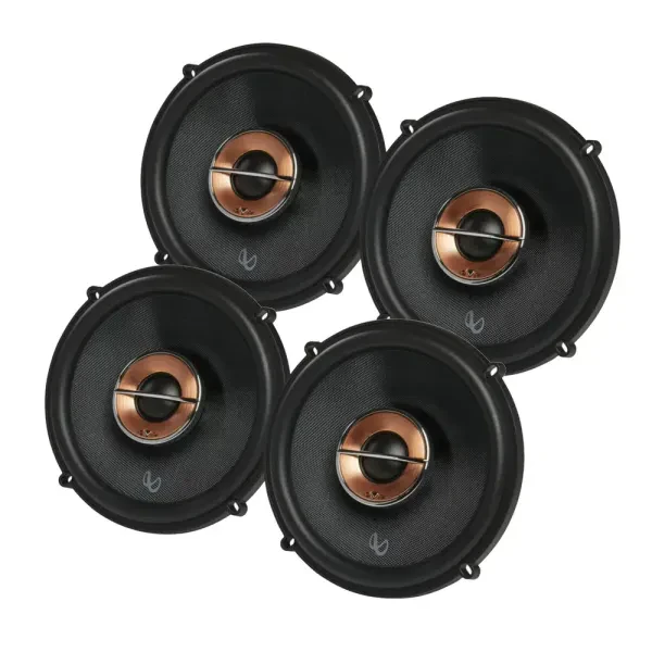 (2-Pairs) Infinity Kappa 63XF 340W RMS 6.5" 2-Way Coaxial Speakers