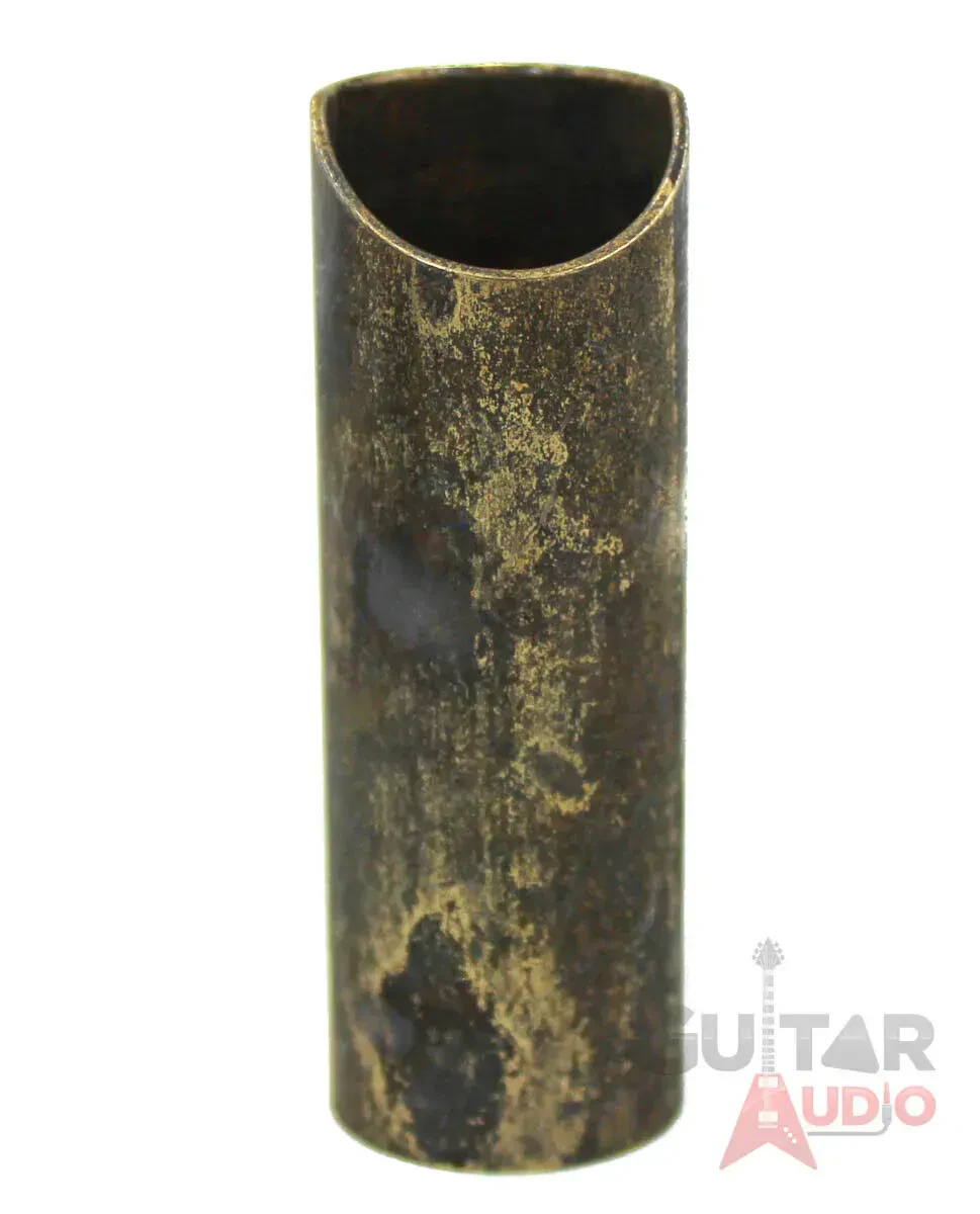 Слайд для гитары The Rock Slide Joey Landreth латунь Aged Brass, размер Medium (внутренний диаметр 17.5 мм)