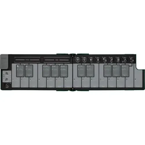 MIDI-клавиатура Korg nanoKEY Fold 25-key складная альпийский зелёный (лимитированная серия)