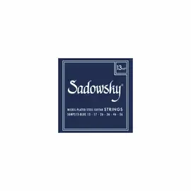 SADOWSKY Blue Label Guitar String Set, Nickel Plated Steel - 013-056