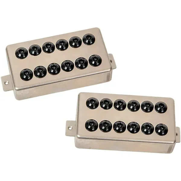 Комплект звукоснимателей для электрогитары Seymour Duncan SH-8s Invader Black Raw Nickel