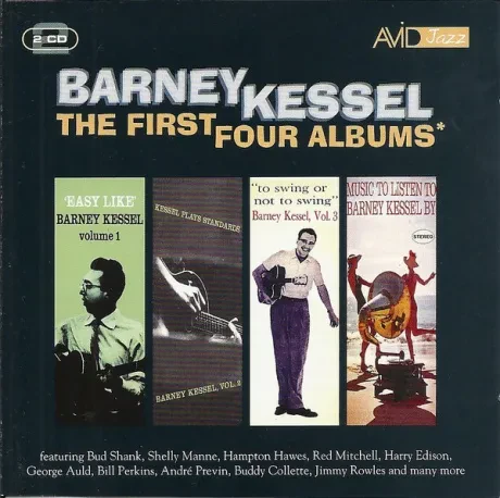CD-диск Barney Kessel – The First Four Albums (2CD)