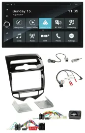 Blaupunkt 2DIN Lenkrad TMC Bluetooth USB DAB Navigation für Hyundai ix20 ab 10 a