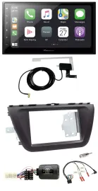 Pioneer USB Lenkrad 2DIN Bluetooth DAB Autoradio für Suzuki SX4 ab 2013