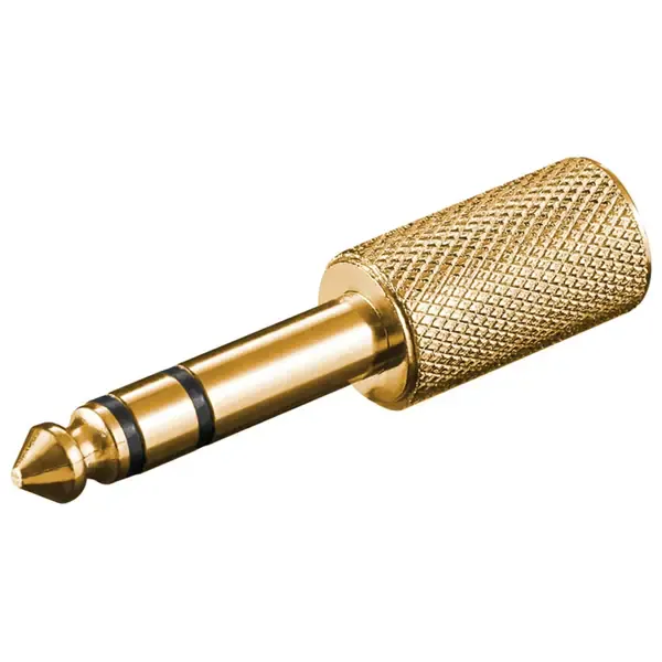 Переходник Music Store Metal Gold Plated Stereo Adapter