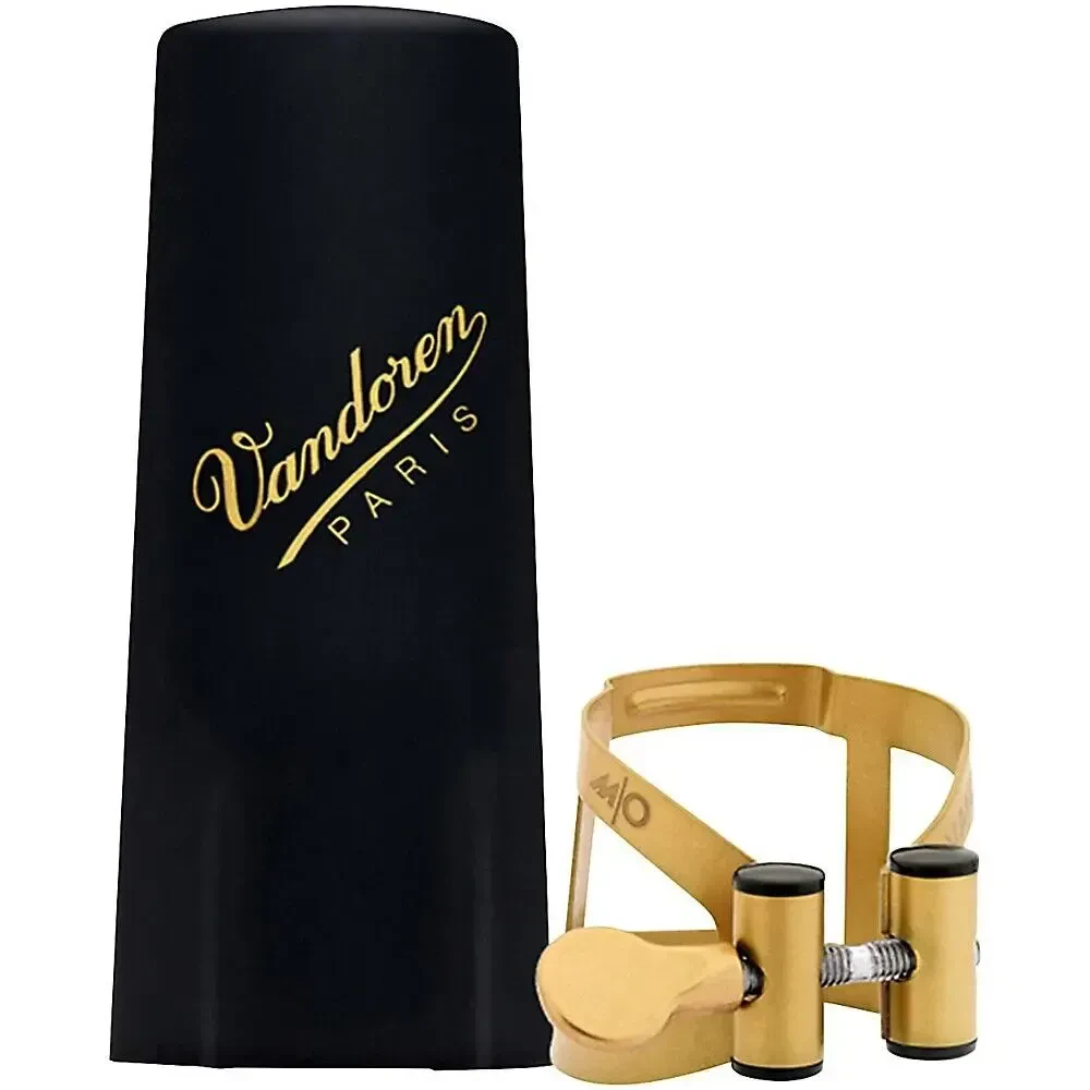 Лигатура для тенор-саксофона Vandoren M/O Series Saxophone Ligature Tenor Sax - Aged Gold with Plastic cap