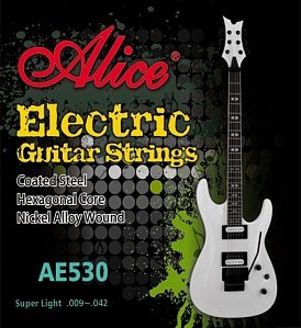Струны для электрогитары Alice AE530SL 531 9-42