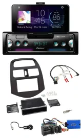 Pioneer USB Lenkrad Bluetooth DAB Autoradio für Chevrolet Spark 2013-2015