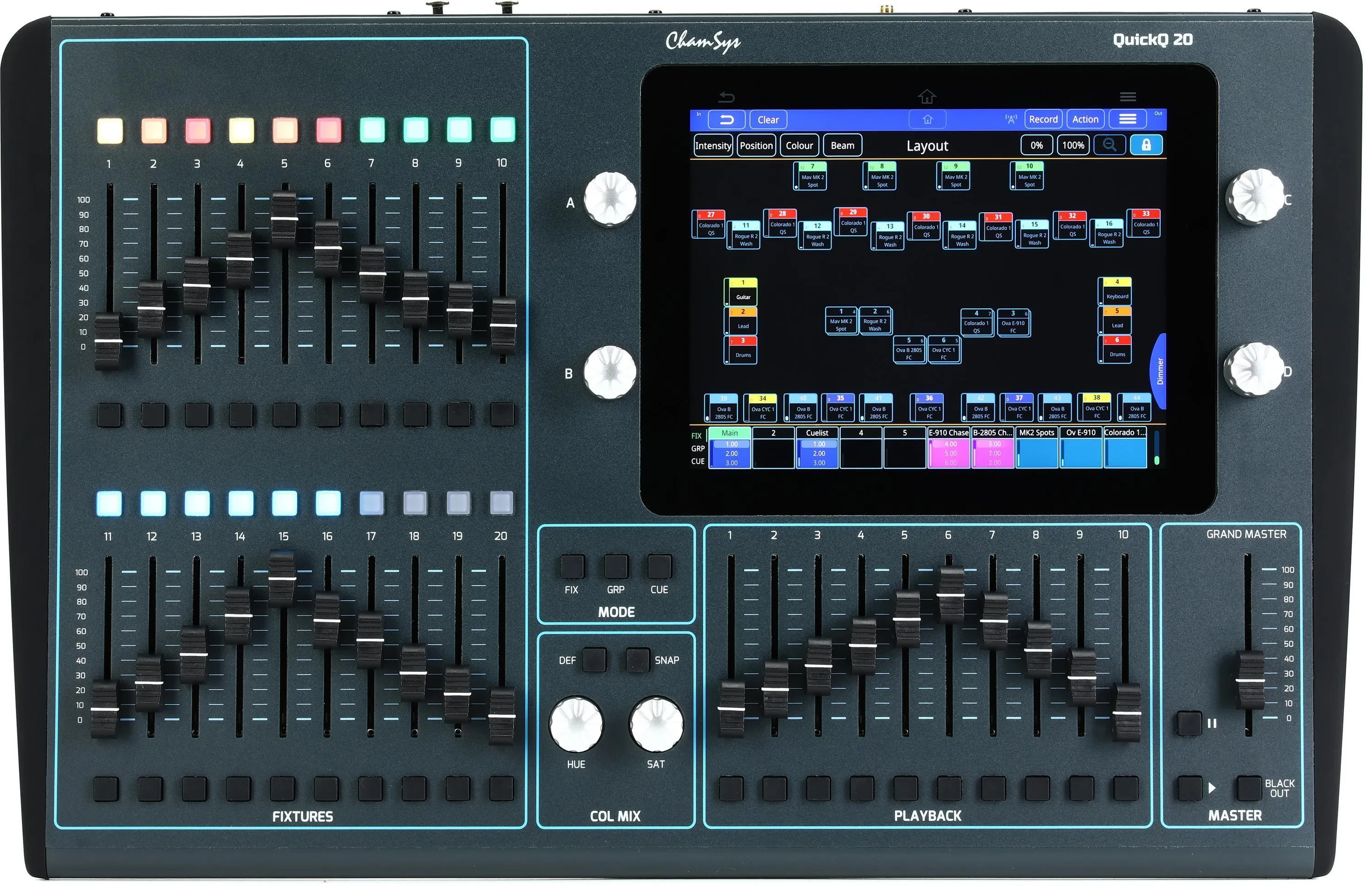 DMX-пульт Chamsys QuickQ 20 Console