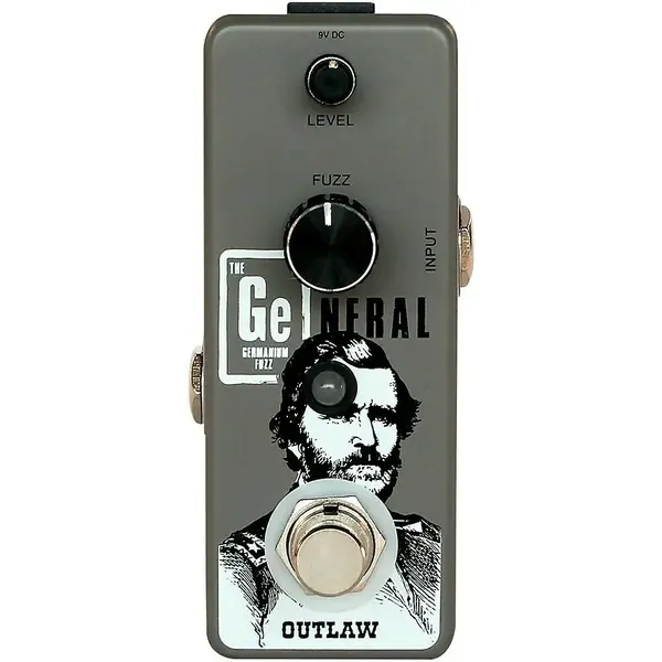 Педаль эффектов для электрогитары Outlaw Effects The General Germanium Fuzz