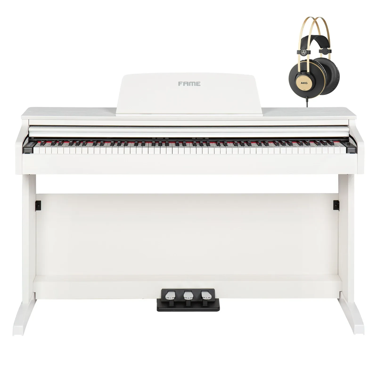 Fame DP-2000 wh & K92 - E-Piano Set
