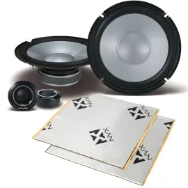 Alpine S2-S80C 170W RMS 8" Component Speaker w/ Sound Damping
