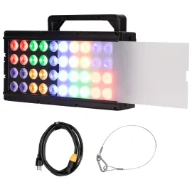 Прожектор American DJ 40 HEX Panel IP IP65, wash/blinder/strobe