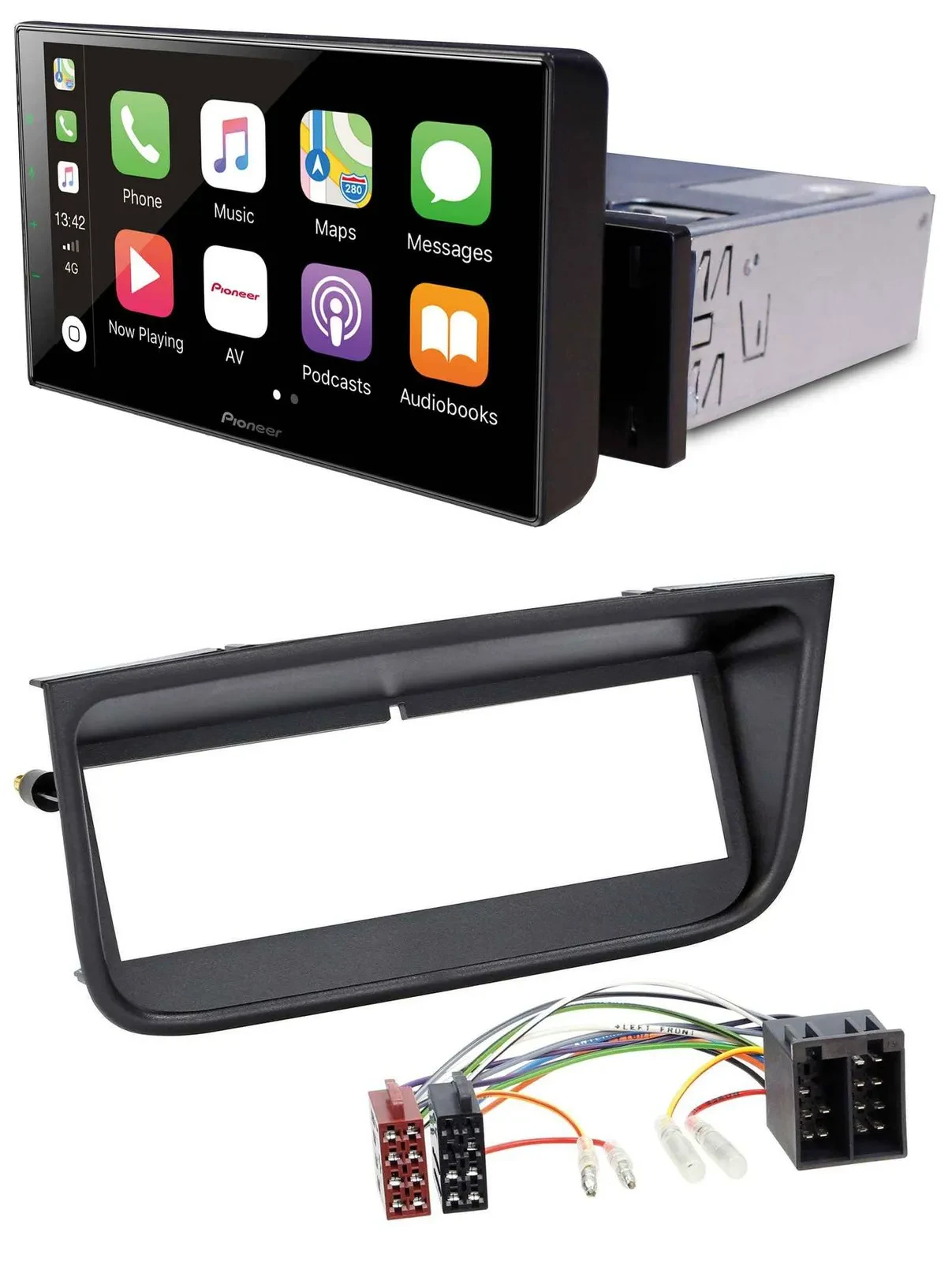 Pioneer Bluetooth MP3 DAB USB Autoradio für Peugeot 406