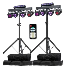 ColorKey CKU-3030 PartyBar FX Multi-Effect Lighting Package 2-Pack