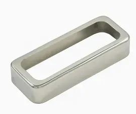 Advanced Plating P90 Soapboar Pickup Cover (Open) for Gibson, CHROME