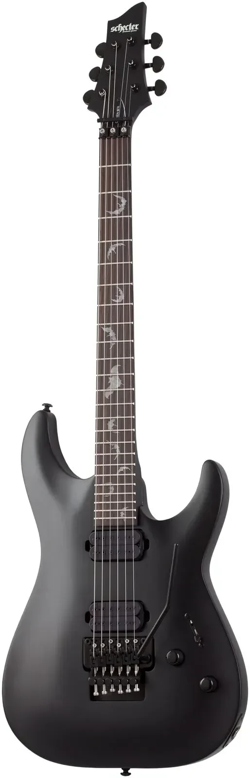 Б/У Электрогитара Schecter Damien 6 FR черный (сатин)