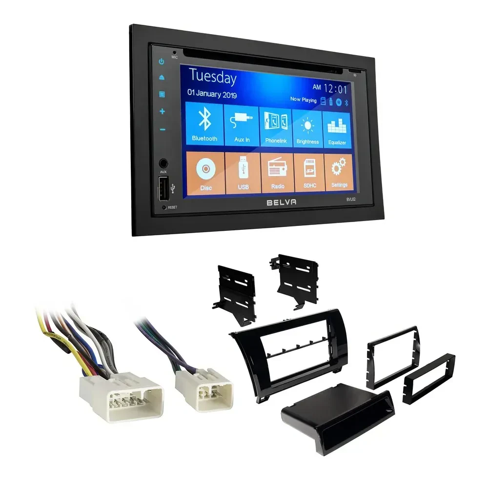 Автомагнитола Belva BVL62 2 DIN для Toyota Tundra 2007–2013 (без усилителя)