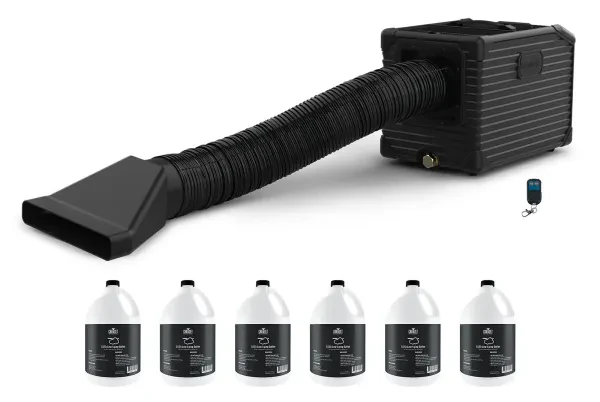 Chauvet DJ CUMULUS HP Pro Low-Lying DMX Fog Machine Fogger+Remote+(6) Gal. Fluid