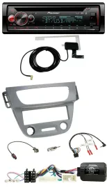 Автомагнитола для Renault Megane 3 (2012–2014) Pioneer, DAB, CD, USB, Bluetooth, серый