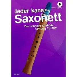 Schott Music Jeder kann Saxonett - Schulwerk für Holzblasinstrumente