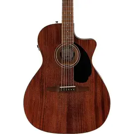 Электроакустическая гитара Fender California Newporter Special All-Mahogany Acoustic-Electric Guitar