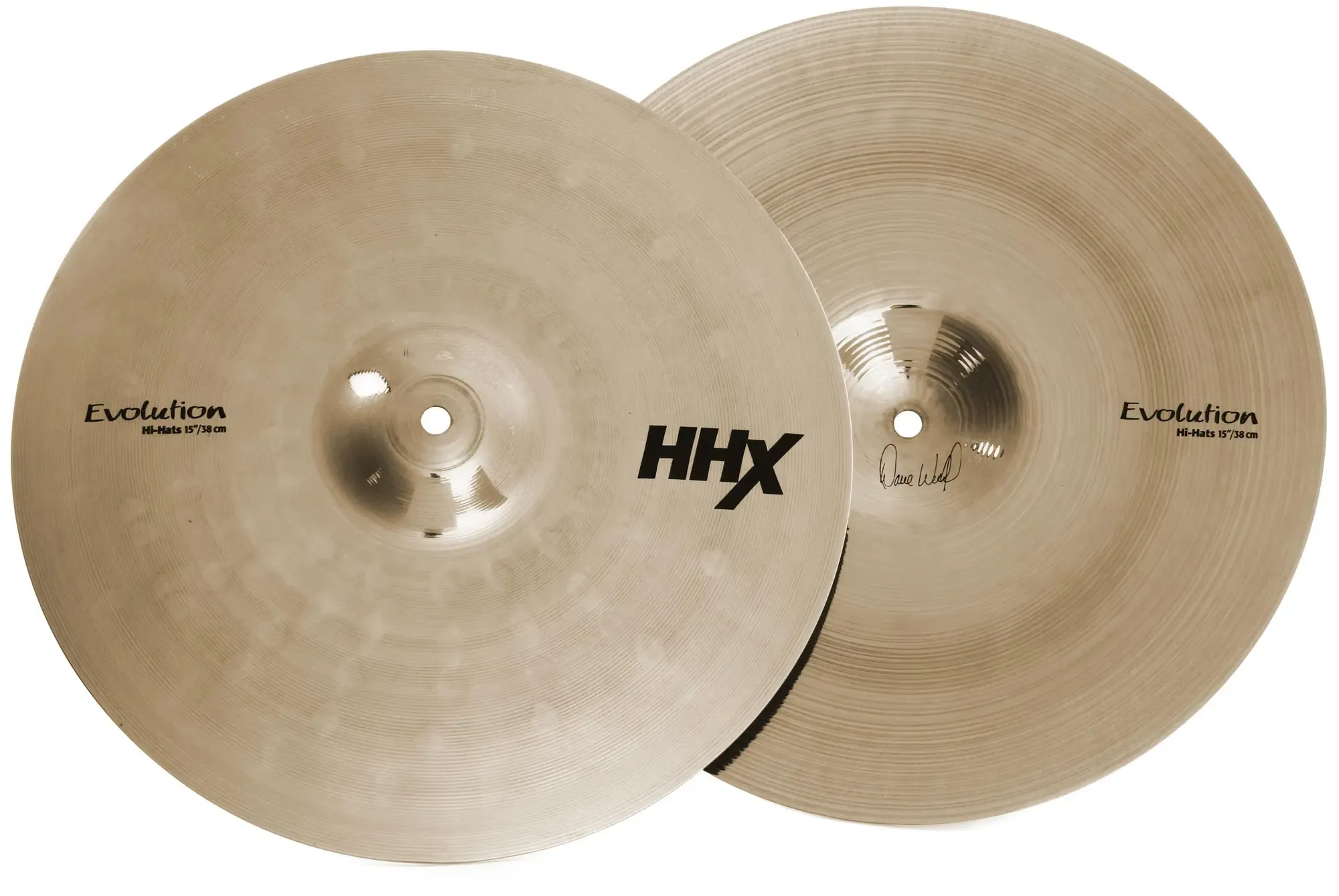 Тарелка барабанная Sabian 15" HHX Evolution Hi-Hat (пара)