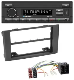 Blaupunkt USB DAB Bluetooth MP3 Autoradio für Iveco Daily (06-14) - schwarz
