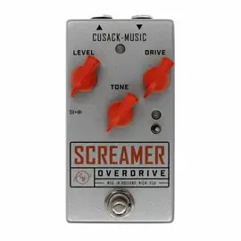 Педаль эффектов для электрогитары Cusack Music Screamer V3 Overdrive