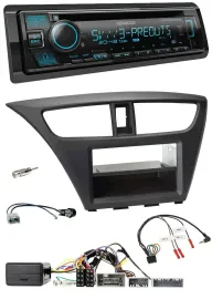 Kenwood Bluetooth USB CD Lenkrad DAB Autoradio für Honda Civic (ab 2012)