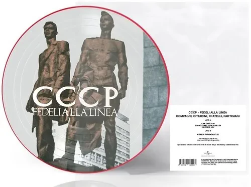 Виниловая пластинка CCCP - Fedeli Alla L - Compagni, Cittadini, Fratelli, Partigiani - Red & Picture